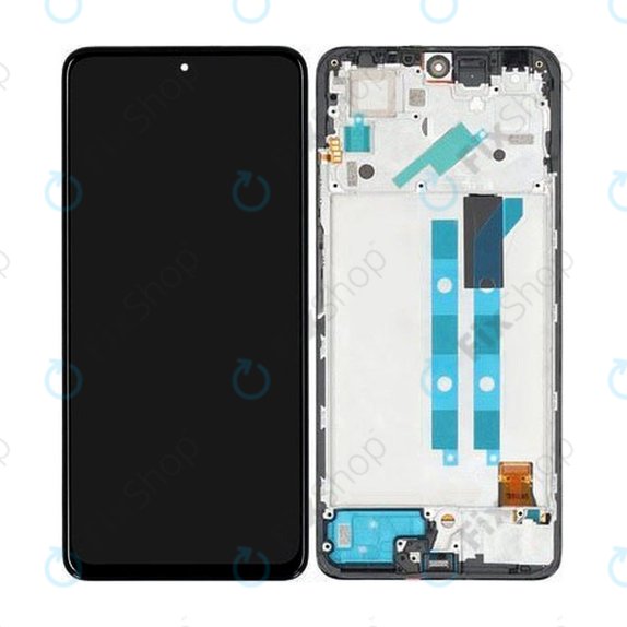 Xiaomi Redmi Note 11 Pro 4G, 5G - LCD Display + Touch Screen + Frame (Graphite Grey) - 5600010K6S00, 5600010K6T00 Genuine Service Pack
