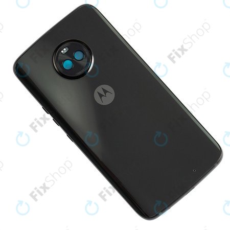 Motorola Moto X4 XT1900 - Akkudeckel (Super Black) - 5S58C09155 Genuine Service Pack