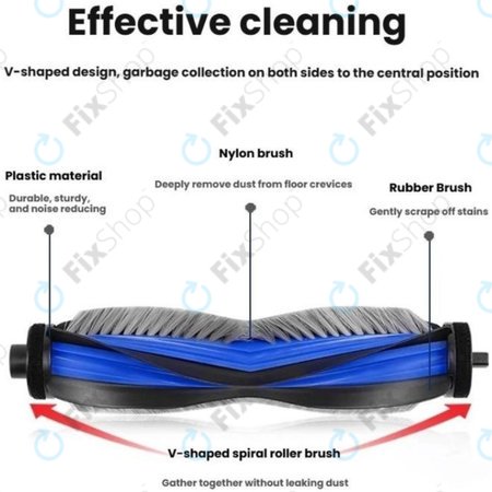 Ecovacs Deebot T50 Omni, T50 Pro Omni, T50 Max, T50 Max Pro Omni, T80 Omni - Hauptbürste