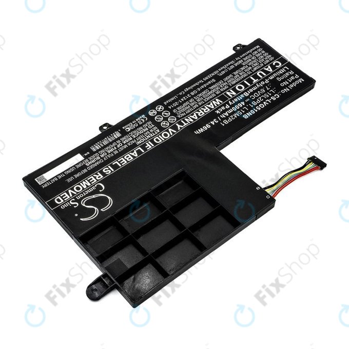 Akku batterie für Lenovo Yoga 510 14, Yoga 510 15, 4600mAh, Li-Pol, 7.6V, L15L2PB1, HQ