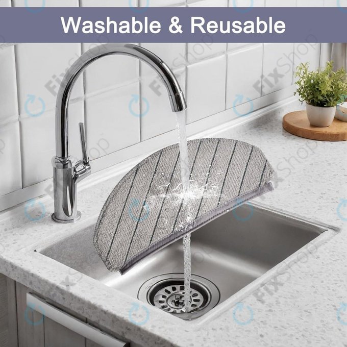 Wischtuch, 2 Stk. für Ecovacs Deebot N20, N20 Plus, N20 Pro Plus