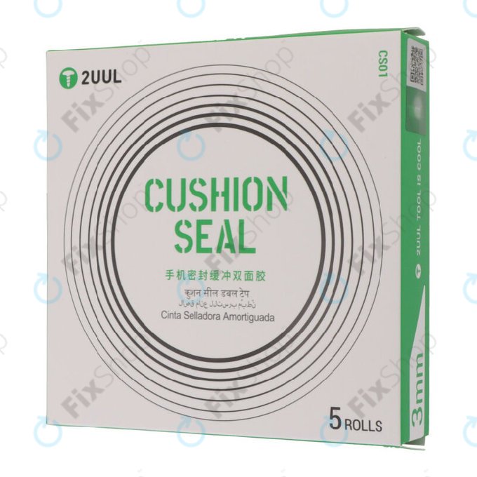 Schaum-Dichtband für Displayrahmen und Rückglas, 2UUL CS01, (5mm, 3Stk.)