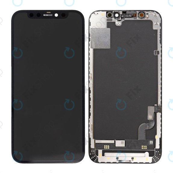 Display für iPhone 12 Mini, Touchscreen-Glas mit Rahmen, Refurbished