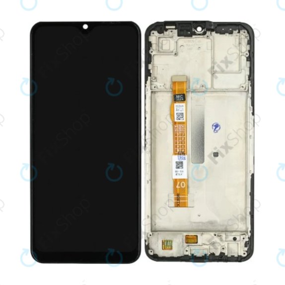 Vivo Y55 - LCD Display + Touchscreen Front Glas + Rahmen (Starlight Black) OLED