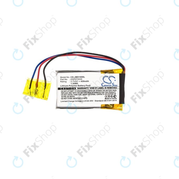 JBL Go - Akku Batterie GSP072035 Li-Pol 420mAh HQ