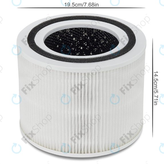 Levoit Core 300, 300s, P350 - HEPA-Filter (Aktivkohle)
