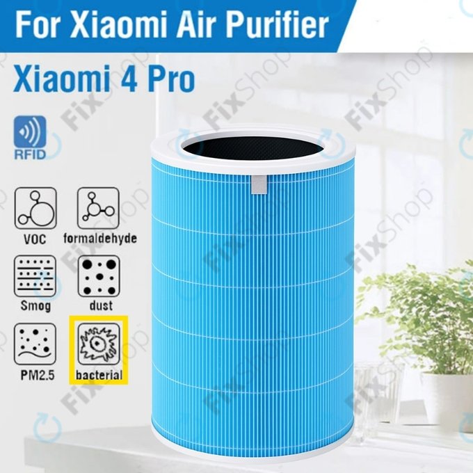 Xiaomi Mi Mijia Air Purifier 4 Pro - HEPA-Filter (Antibakteriell) (Blau)