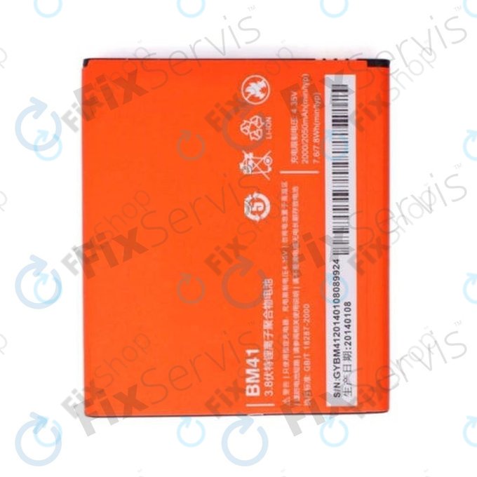 Xiaomi Redmi 1S - Akku Batterie BM41 2050mAh