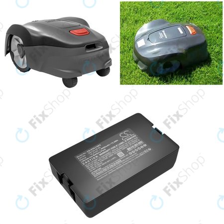 Akku batterie für Flymo Easilife 200, Gardena Automower 310, Husqvarna Automower 315X, 4000mAh, Li-Ion, 18.0V, 584 84 28-02, HQ