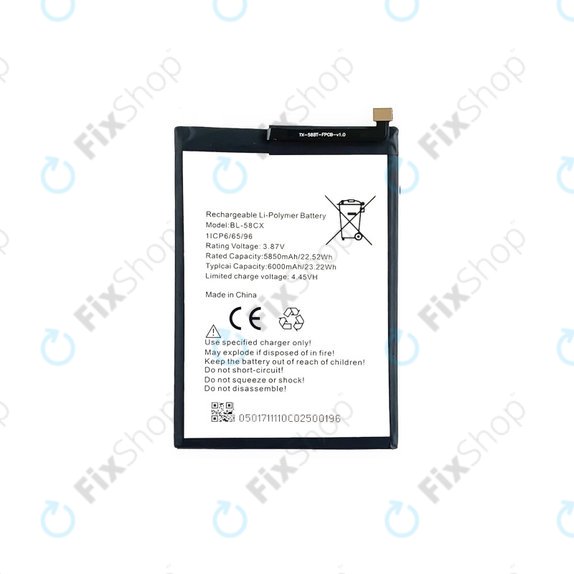 Infinix Hot 10i - Akku Batterie BL-58CX 6000mAh