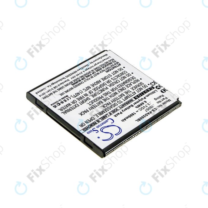 Batterie für Pax myPOS D200, D200T, IS275, D200, 1800mAh, Li-Pol, 3.7V, IS057, HQ