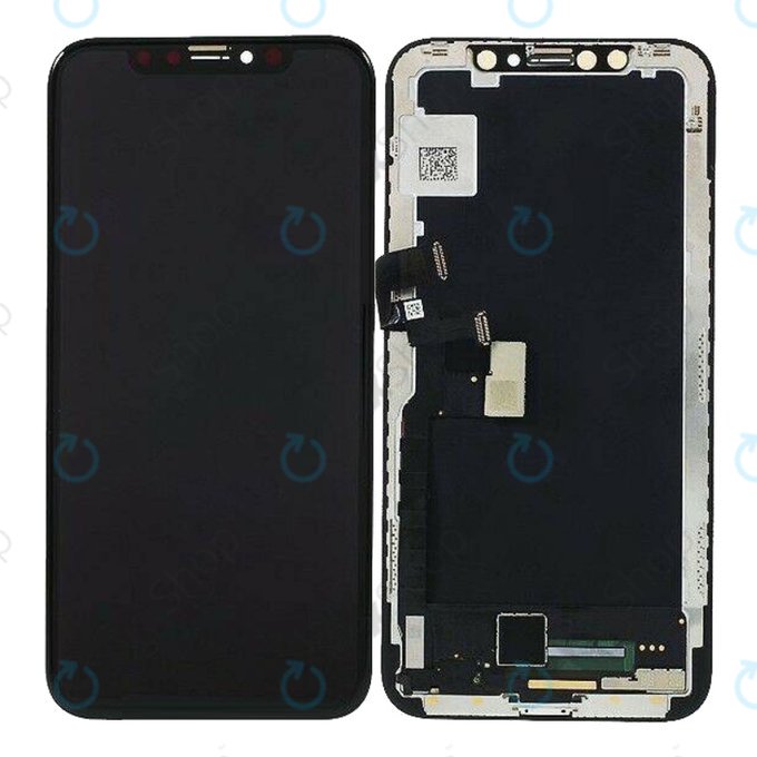 Apple iPhone XS Max - LCD Display + Touchscreen Front Glas + Rahmen Refurbished PRO