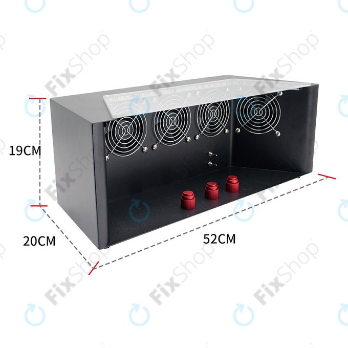 Staubfreie Werkbank für Reparaturen