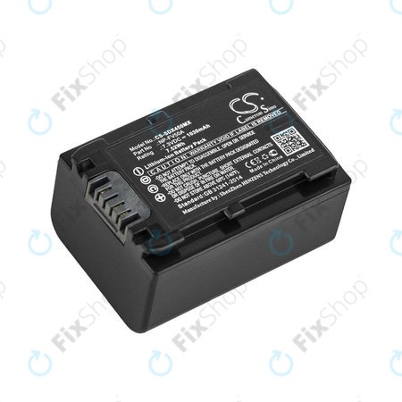 Batterie für Sony FDR-AX33, 40, 45, 53, 60, 700, P33, HDR-CX450, 625, 1030mAh, Li-Ion, 7.3V, NP-FV50A, HQ