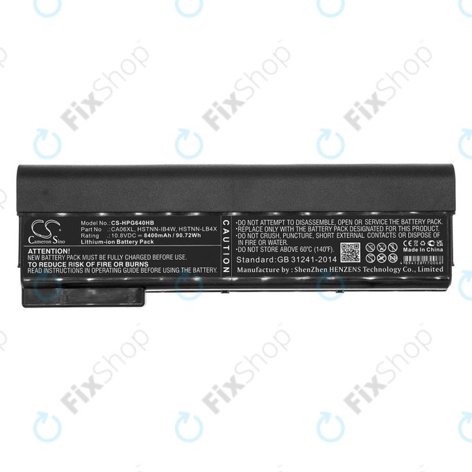 Akku batterie für HP ProBook 640 G1, 650 G1, 655 G1, 645 G1, 8400mAh, Li-Ion, 10.8V, CA06XL, HQ