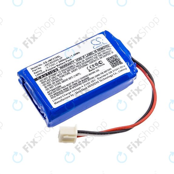 Akku batterie für JBL Flip 2 (2013), 2000mAh, Li-Pol, 3.7V, AEC653055-2P, HQ