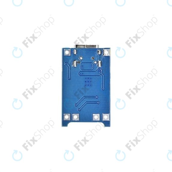 Lademodul TP4056 für 18650 Li-Ion-Akku, USB-C, 1A