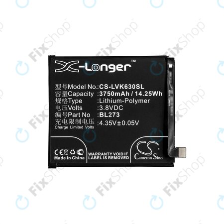 Lenovo K6 Note - Akku Batterie BL273 3750mAh HQ