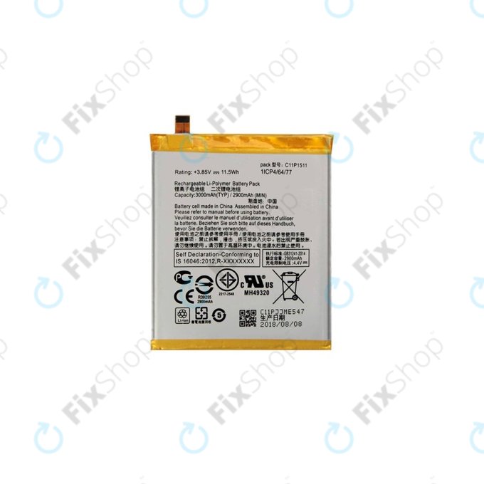 Asus Zenfone 3 Deluxe ZS570K - Akku Batterie C11P1511 3000mAh