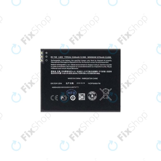 Microsoft Lumia 950 XL - Akku Batterie BV-T4D 3340mAh