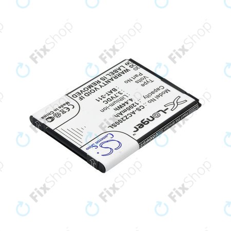 Akku batterie für Acer Liquid Z200, BAT-311, Li-ion, 3.7V, 1200mAh, HQ