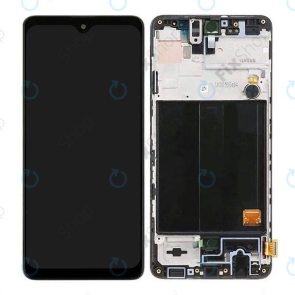 Samsung Galaxy A51 A515F - LCD Display + Touchscreen Front Glas + Rahmen (Small Size Panel) OLED