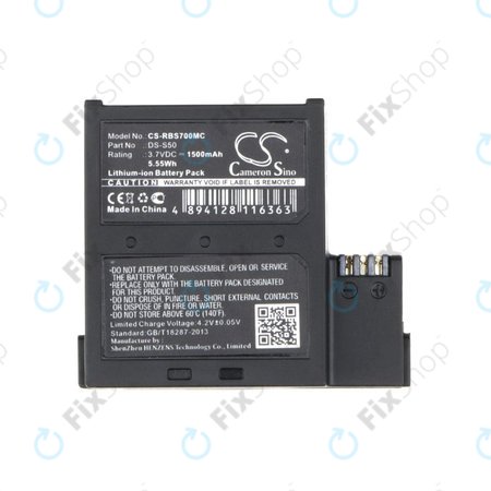 Akku batterie für AEE D33, magicae S50, S70, 1500mAh, Li-Ion, 3.7V, DS-S50, HQ