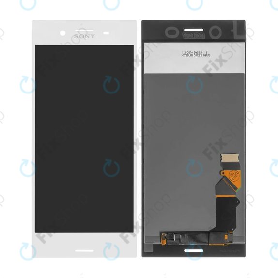 Sony Xperia XZ Premium Dual G8142 - LCD Display + Touchscreen Front Glas (Luminous Chrome) TFT