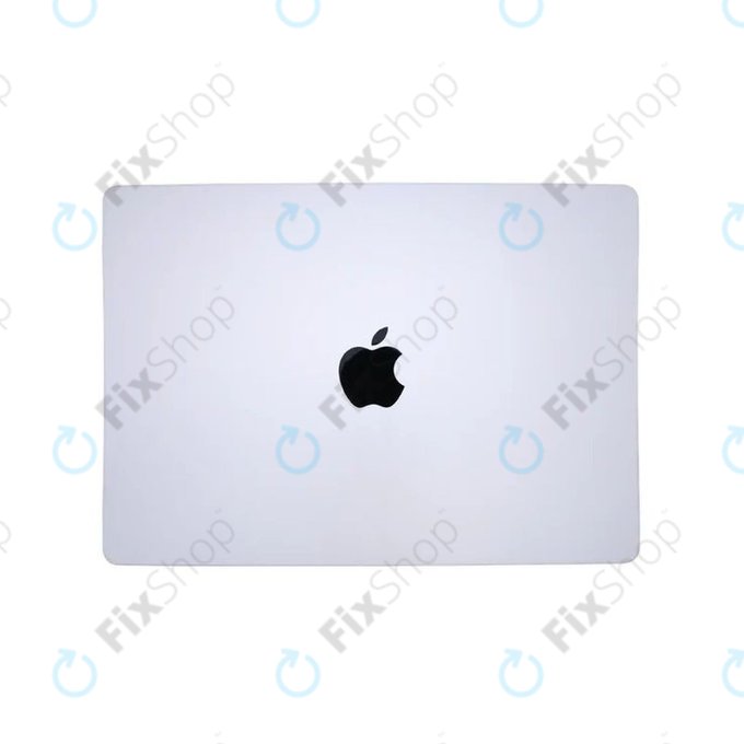 LCD-Display für MacBook Pro 14", A3112, A3185 (2024), mit Frontglas und Deckel, Silver, 661-41792, Genuine Apple
