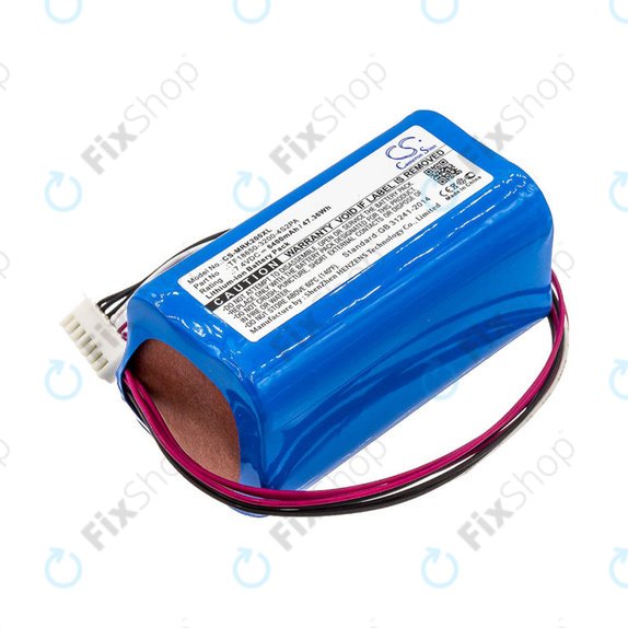 Batterie für Marshall Kilburn II, II V2, 6400mAh, Li-Ion, 7.4V, TF18650-3200-4S2PA, HQ