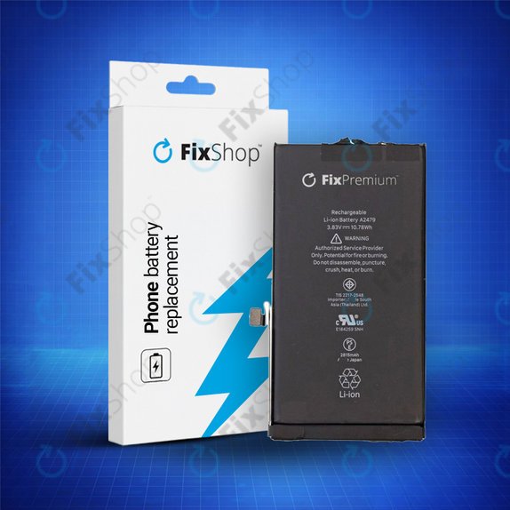 Akku Batterie für iPhone 12, 12 Pro, 2815mAh, FixPremium