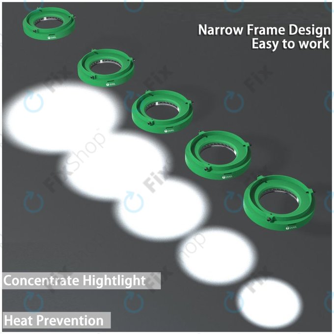 2UUL - Einstellbare LED-Mikroskoplampe