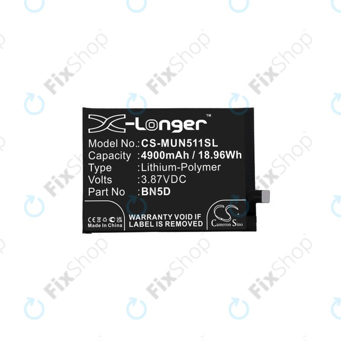 Xiaomi Redmi Note 11, Note 11S - Akku Batterie BN5D 4900mAh HQ