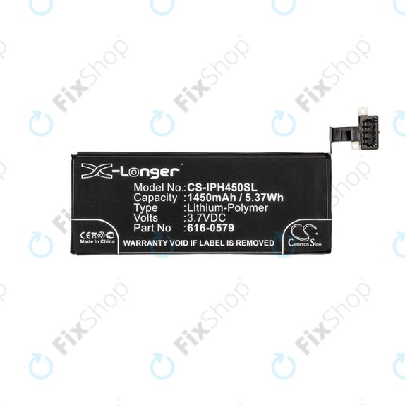 Apple iPhone 4S - Akku Batterie 616-0579 1450mAh HQ