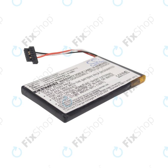 Akku batterie für Mitac Mio C320, C520, C520t, C720, C810, BP-LX1320/11-B0001 SN, Li-Polymer, 3.7V, 1150mAh, HQ