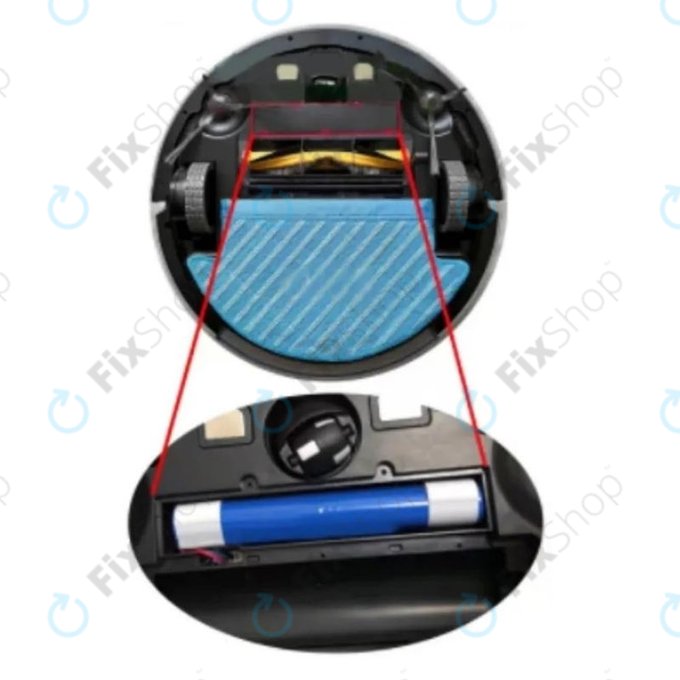 Xiaomi Mi Robot Vacuum Mop Pro (P), 2 (Mijia 2C), Viomi V2 Pro, Proscenic LDS M7 - Akku Batterie STYJ02YM, MH1-4S1P-SC Li-Ion 14.4V 2600mAh HQ