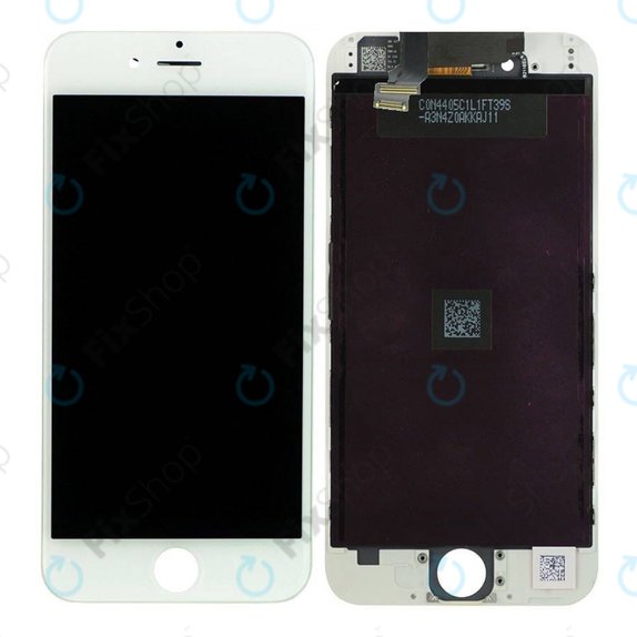 Display für iPhone 6, White, Touchscreen-Glas mit Rahmen, Refurbished