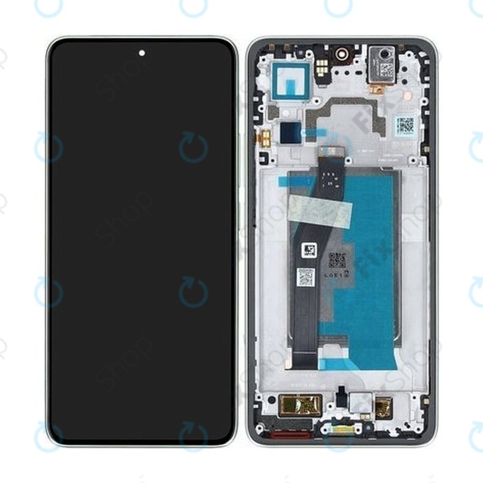 Xiaomi 14T - LCD Display + Touchscreen Front Glas + Rahmen (Lemon Green) - 5600060N12A00 Genuine Service Pack