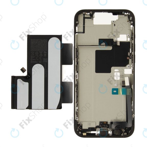Mittelrahmen mit Batterie für iPhone 16 Pro Max | Black Titanium | ZD076-00693 | Genuine Apple