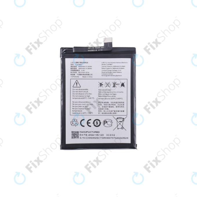 TCL 10L T770B T770H - Akku Batterie TLp038D7 4000mAh