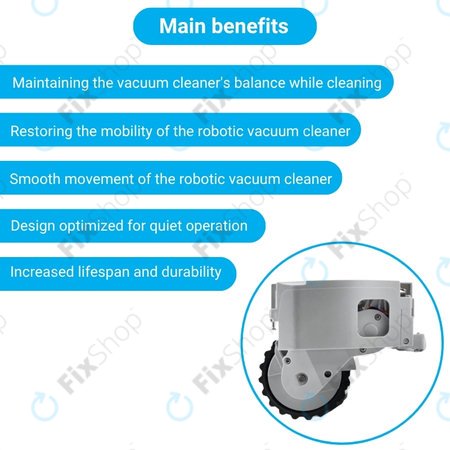 Xiaomi Mijia 1S - Rad mit Motor (Links) (Weiß)