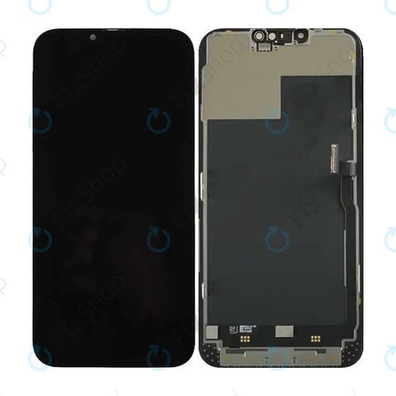 Display Hard OLED für iPhone 13 Pro Max, Touchscreen-Glas mit Rahmen, FixPremium