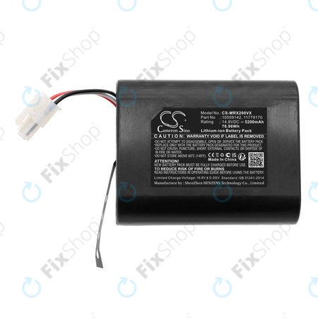 Akku batterie für Miele Scout RX2, RX3, 5200mAh, Li-Ion, 14.8V, 10559142, HQ