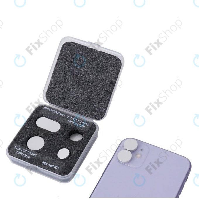 M-Triangel - Schutzfolie für Kameraobjektive (iPhone 8 - 13 Pro Max)