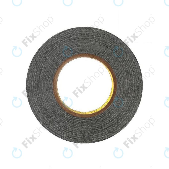 3M - Doppelseitiges Klebeband - 4mm x 50m (Schwarz)
