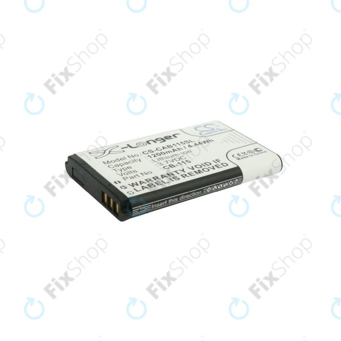 Akku batterie für CAT B100, 1200mAh, Li-Ion, 3.7V, CB-115, HQ