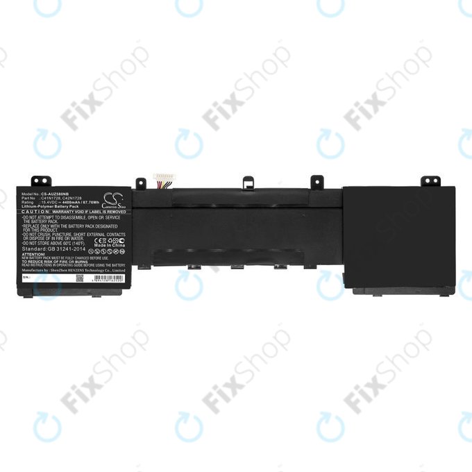 Akku batterie für Asus Zenbook Pro 15, 5500VE, UX550GD, 4400mAh, Li-Pol, 15.4V, C41N1728, HQ