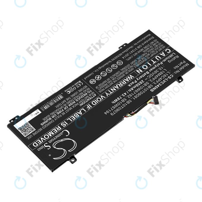 Akku batterie für Lenovo Ideapad C340, Ideapad Flex, 2850mAh, Li-Pol, 15.36V, L18C4PF3, HQ