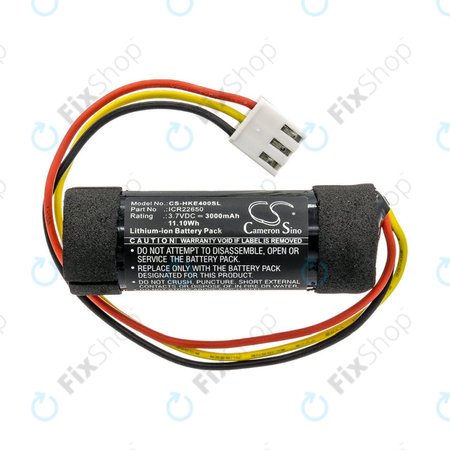 Batterie für Harman/Kardon Onyx Studio 4, 3000mAh, Li-Ion, 3.7V, ICR22650, HQ