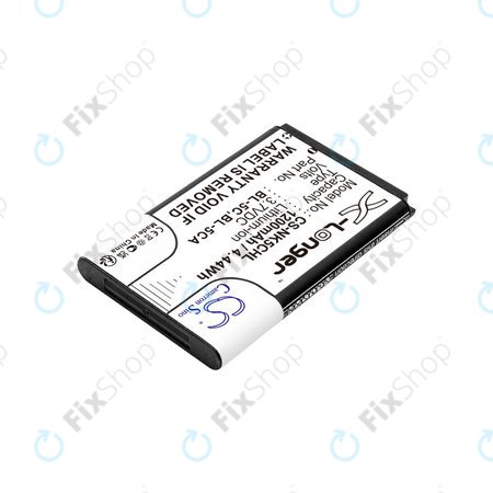 Batterie für Nokia 1208, 1110, 2310, 1200mAh, Li-ion, 3.7V, BL-5C, HQ